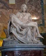 Michelangelo's statue in the Vatican