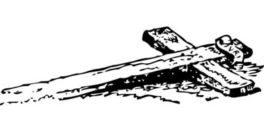 cross christian drawing