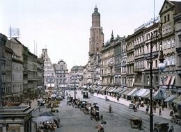 bazaar near the Elizabethan church in Warsaw