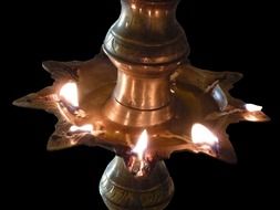 oil buddhism lamp