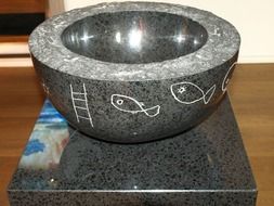 Protestant baptismal font
