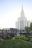 white temple of mormon