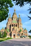 Russian church in Peterhof