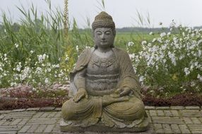 Buddha in the garden