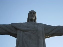 christ jesus stone statue