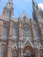 catholic cathedral with ornate exterior