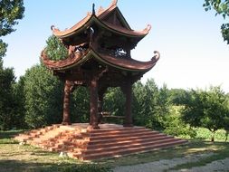 Buddhism temple for meditation