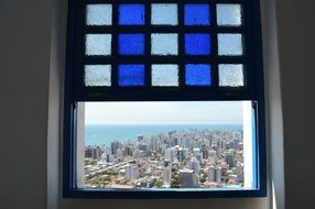 View from the convento da penha to the city