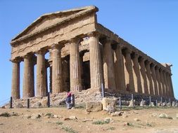 ancient Greek temple in Sicily