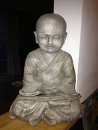 Buddha statue in meditation