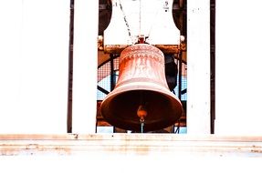 Old Metal bell on the cathedral