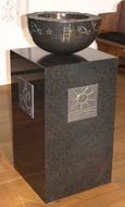 font for baptism in Protestants