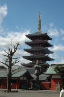 Shrine Temple in Japan