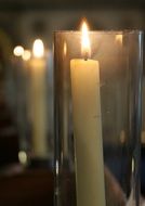 Candlelight in the church