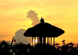 Pura is a Balinese Hindu temple