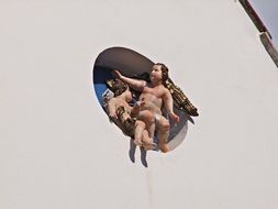 angel decoration facade