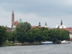 Historically church in Wroclaw