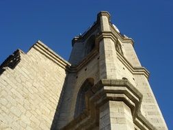 bell tower near a church in italy