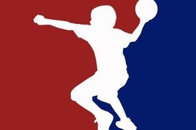 sports logo drawing
