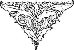 decorative triangle