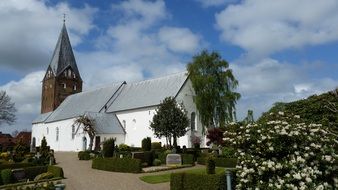church among the plants in austria