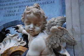 angel statue in the vatican