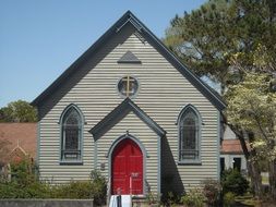 small cozy Chapel on a sunny day