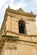 church tower baroque sicily italy
