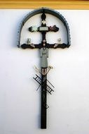 Crucifix in the church