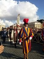 procession with statue of Our Lady of Aparecida, italiy, vatican