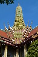 incredibly beautiful temple, thailand