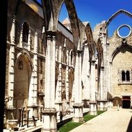 Carmo Convent Ruins in Lisbon