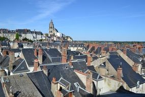 A lot of the roofs in France