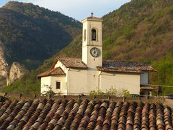 church steeple Garda Italy