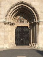 church gate, budapest