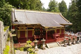 Toshogu shrine in Japan