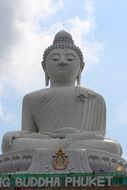 outdoor buddha statue in thailand