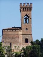 the building is the clock tower of the Church