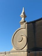 decor on the church facade on the island of Gozo