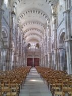 photo of inside of the white church