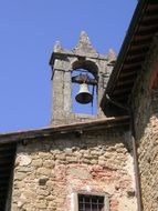 Stone bell on a church top