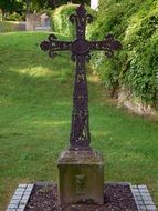 cross in the church yard