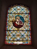 stained glass window