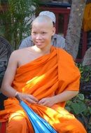 monk buddhism, thailand