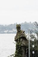 statue near lake constance