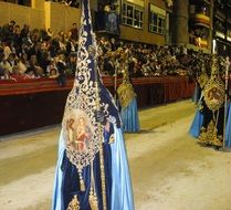 Parade on holy week in spain