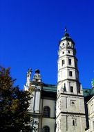 monastery against the blue sky