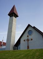 village church in iceland