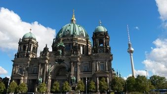 Berlin Cathedral in the capital of Germany