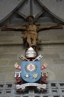 crucified jesus in Konstanz Cathedral